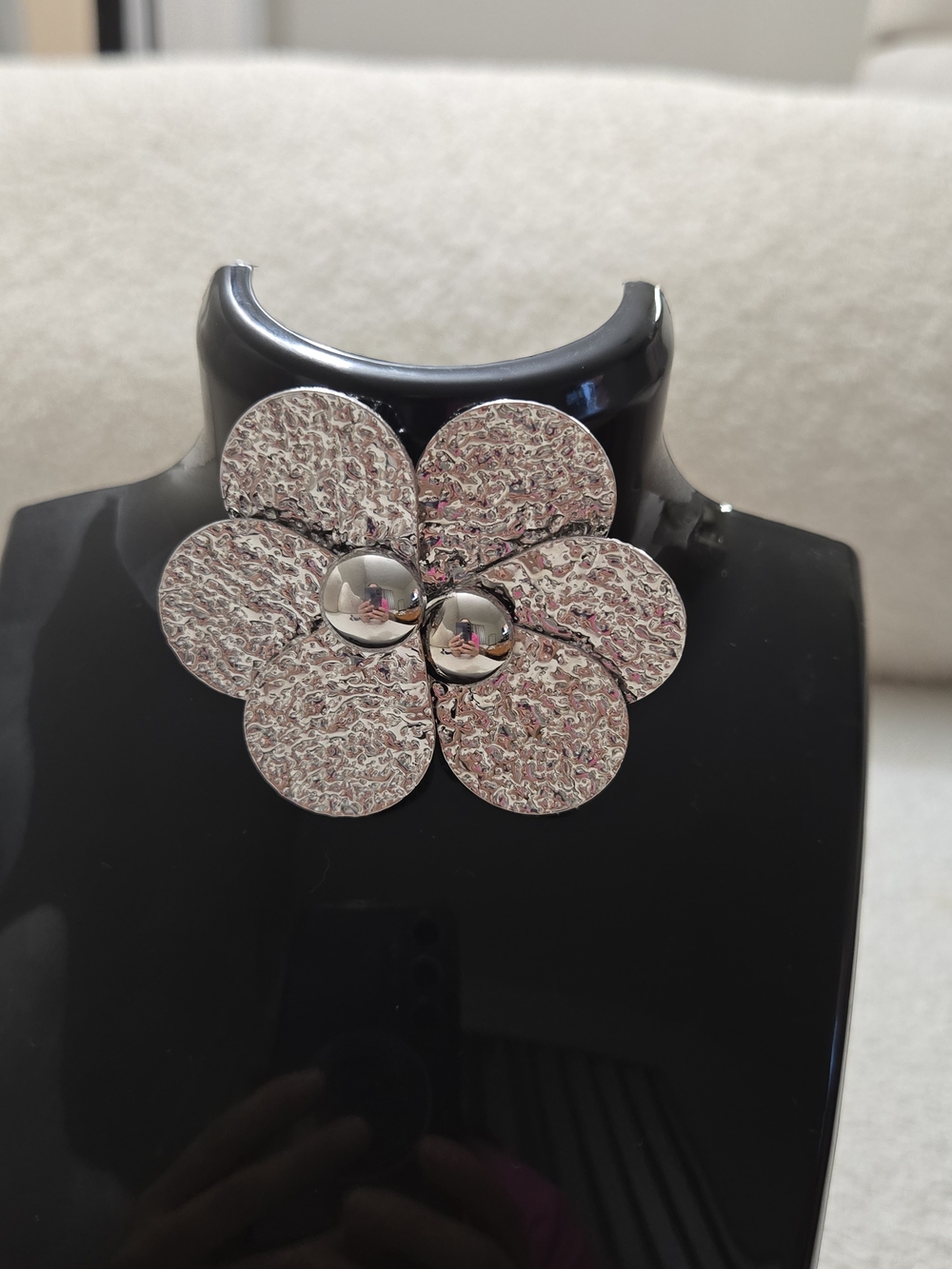 Silver Flower Pin Brooch - Women's Jewelry